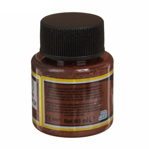 CADENCE PAINT WITH MARBLE EFFECT EBRU 45 ML. - BROWN 863