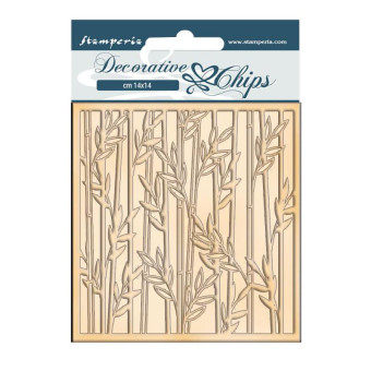 STAMPERIA ELEMENTS FROM CHIPBOARD 14/14CM SCB94