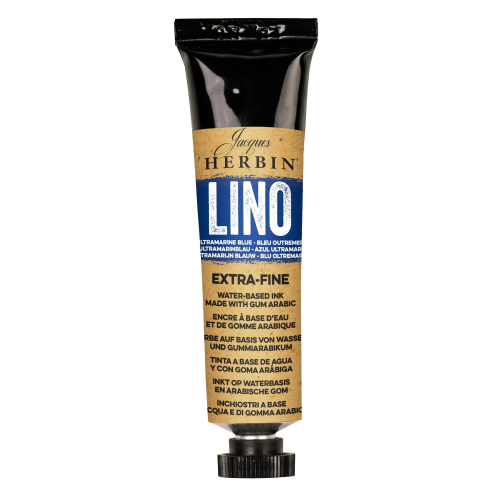 JACQUES HERBIN INK FOR LINOGRAPHY 35ML ULTRAMAR BLUE 80519T