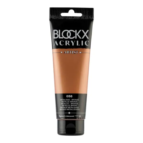 BLOCKX АКРИЛНА БОЯ METALLIC BRONZE 120ML 60058BXC