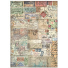 STAMPERIA ART OF TRAVELLING ХАРТИЯ SELECTION 6БР А4 DFSA4XTV