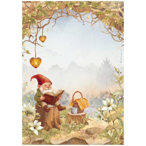 STAMPERIA WHISPERING WOODS PAPER SELECTION 6PCS A4 DFSA4XWW