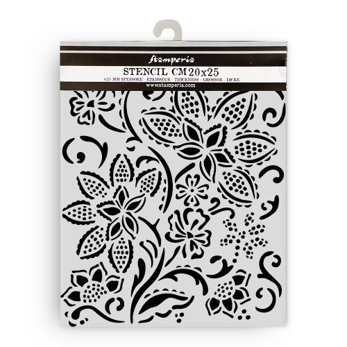 STAMPERIA TIMELESS TEMPLATE 20 X 25 CM - KSTD180
