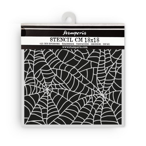 STAMPERIA WHISPERING WOODS TEMPLATE 18 X 18 CM - KSTDQ127