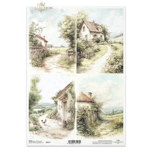 ITD COLLECTION ДЕКУПАЖНА ОРИЗОВА ХАРТИЯ А4 - R2577