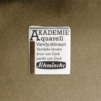 SCHMINCKE АКВАРЕЛНА БОЯ H/PAN AKADEMIE VANDYKE BROWN