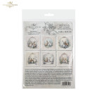 ITD COLLECTION MINI RICE PAPER SET 6PCS 14.8X14.8CM - RSM157