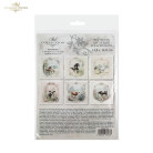 ITD COLLECTION MINI RICE PAPER SET 6PCS 14.8X14.8CM - RSM163