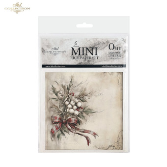 ITD COLLECTION MINI RICE PAPER К-КТ 6БР 14.8X14.8CM - RSM183
