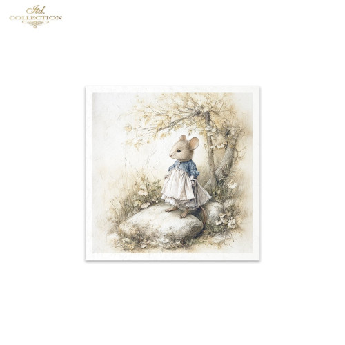 ITD COLLECTION MINI RICE PAPER К-КТ 6БР 14.8X14.8CM - RSM232