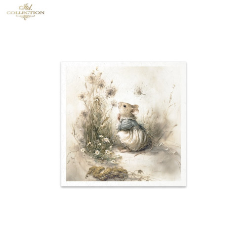 ITD COLLECTION MINI RICE PAPER К-КТ 6БР 14.8X14.8CM - RSM236