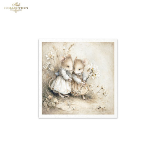 ITD COLLECTION MINI RICE PAPER К-КТ 6БР 14.8X14.8CM - RSM236