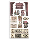 STAMPERIA MASTER OF MAGIC PAPER CUT-OUTS DOUBLE FACE-SBBCT09