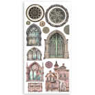 STAMPERIA MASTER OF MAGIC PAPER CUT-OUTS DOUBLE FACE-SBBCT09