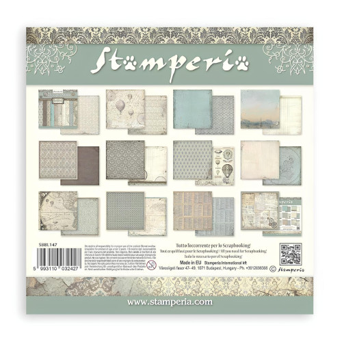 STAMPERIA ROMANCE FOREVER BLOCK 30.5/30.5CM - SBBL147