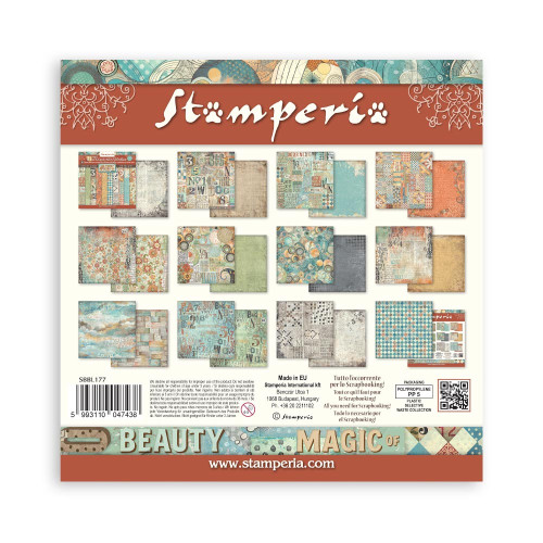 STAMPERIA FURRY FRIENDS BLOCK 30.5/30.5 CM -SBBL177