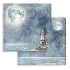 STAMPERIA SILENT SEA BLOCK OF PAPER 20.3/20.3 CM-SBBS126
