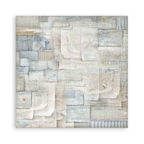 STAMPERIA SILENT SEA BLOCK OF PAPER 20.3/20.3 CM-SBBS126