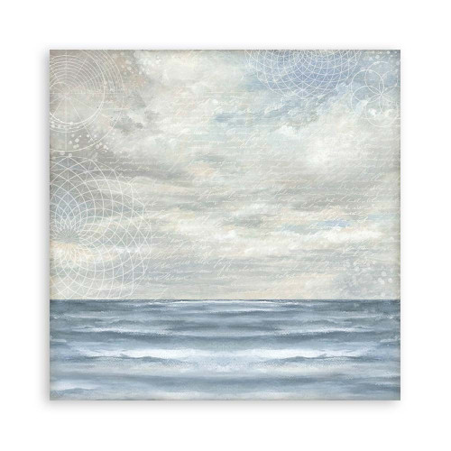 STAMPERIA SILENT SEA BLOCK OF PAPER 20.3/20.3 CM-SBBS126
