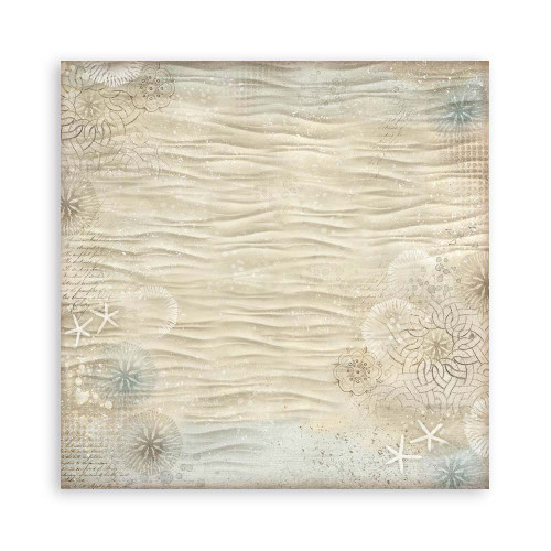 STAMPERIA SILENT SEA BLOCK OF PAPER 20.3/20.3 CM-SBBS126