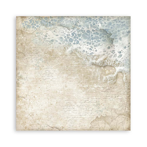 STAMPERIA SILENT SEA BLOCK OF PAPER 20.3/20.3 CM-SBBS126