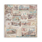 STAMPERIA VENICE BLOCK PAPER 20.3/20.3 CM-SBBS128