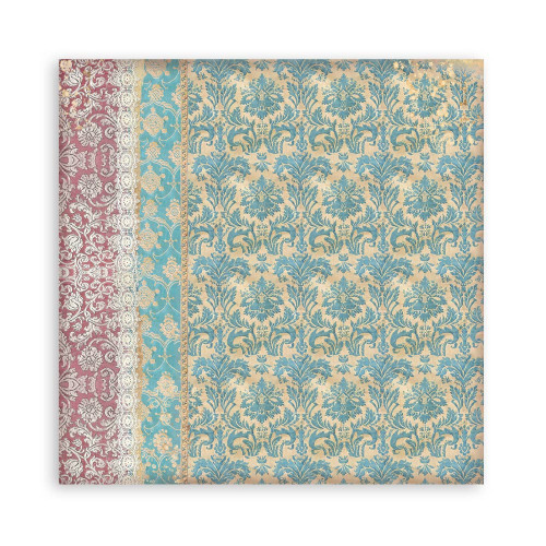 STAMPERIA VENICE BLOCK PAPER 20.3/20.3 CM-SBBS128