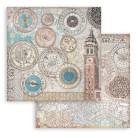 STAMPERIA VENICE BLOCK PAPER 20.3/20.3 CM-SBBS128