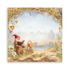 STAMPERIA WHISPERING WOODS БЛОКЧЕ ХАРТИЯ 20,3/20,3СМ-SBBS131