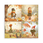 STAMPERIA WHISPERING WOODS БЛОКЧЕ ХАРТИЯ 20,3/20,3СМ-SBBS131