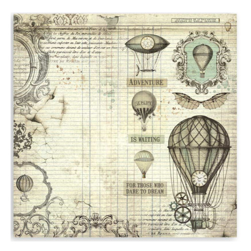 STAMPERIA ROMANCE FOREVER BLOCK 20.3/20.3 CM - SBBS97