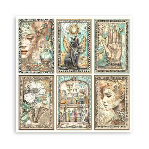 STAMPERIA FORTUNE БЛОКЧЕ 20,3/20,3 СМ -SBBSXB03