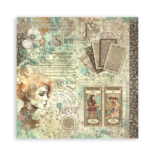 STAMPERIA FORTUNE БЛОКЧЕ 20,3/20,3 СМ -SBBSXB03