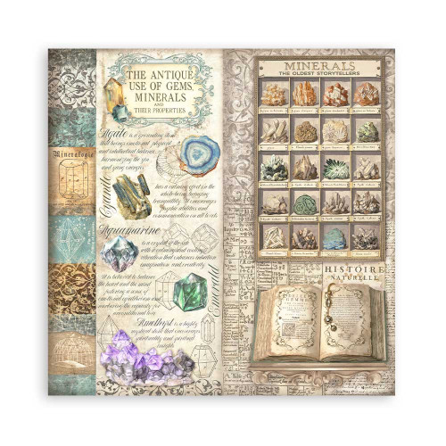 STAMPERIA FORTUNE БЛОКЧЕ 20,3/20,3 СМ -SBBSXB03