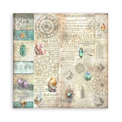 STAMPERIA FORTUNE БЛОКЧЕ 20,3/20,3 СМ -SBBSXB03