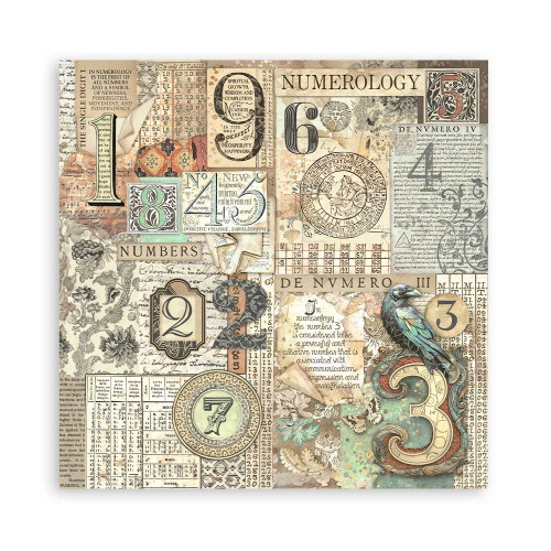 STAMPERIA FORTUNE БЛОКЧЕ 20,3/20,3 СМ -SBBSXB03