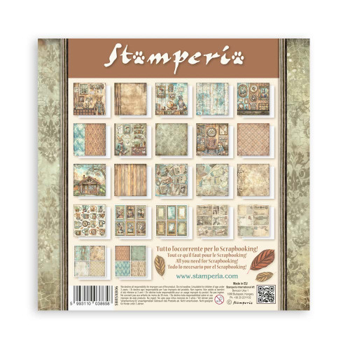 STAMPERIA ALTEREGO БЛОКЧЕ 20,3/20,3 СМ -SBBSXB06