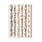 STAMPERIA THE OWL'S HOUSE WASHI PAD 8 SHEETS A5 - SBW23