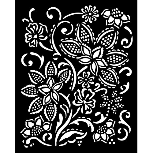 STAMPERIA TIMELESS TEMPLATE 20 X 25 CM - KSTD180