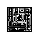 STAMPERIA ART OF TRAVELLING ШАБЛОН 12 Х 12 СМ - KSTDS - 05