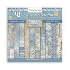 STAMPERIA SILENT SEA BLOCK OF PAPER 20.3/20.3 CM-SBBS126