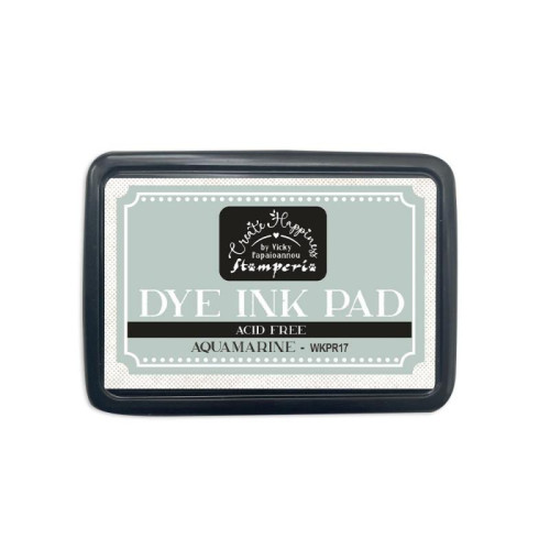 STAMPERIA DYE INK PAD ПИГМЕНТЕН ТАМПОН WKPR17 AQUAMARINE