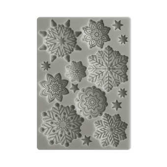 STAMPERIA CHRISTMAS SILICONE MOLDS FOR CASTINGS KACM18