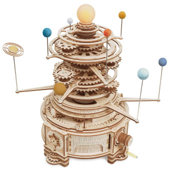 ROBOTIME 3D ДЪРВЕН ПЪЗЕЛ SOLAR SYSTEM 316 ЧАСТИ ST001