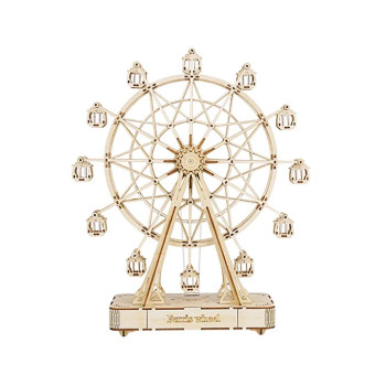 ROBOTIME 3D ДЪРВЕН ПЪЗЕЛ FERRIS WHEEL 232 ЧАСТИ TGN01