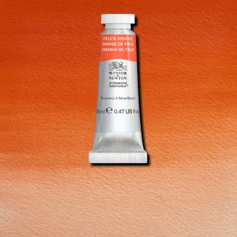 W&N АКВАРЕЛНА БОЯ PROFESSIONAL 14 МЛ - FIELD'S ORANGE