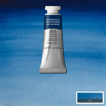W&N АКВАРЕЛНА БОЯ PROFESSIONAL 14 МЛ. - PRUSSIAN BLUE