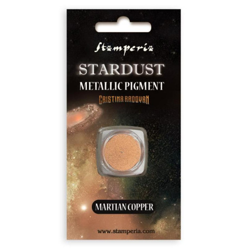 STAMPERIA STARDUST METAL. PIGMENT 0.5G-MART. COPPER KAPRB03