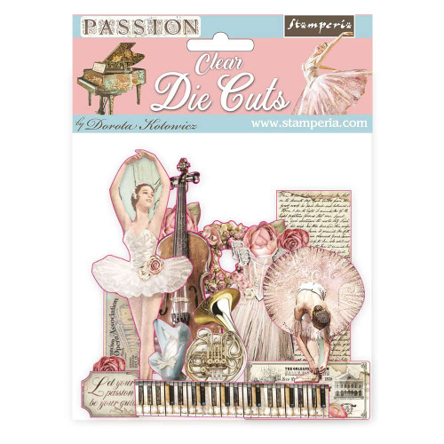 STAMPERIA CLEAR DIE CUTS 45 PCS. DFLDCP04