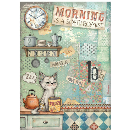 STAMPERIA FURRY FRIENDS ХАРТИЯ SELECTION 6БР А4 DFSA4XFF
